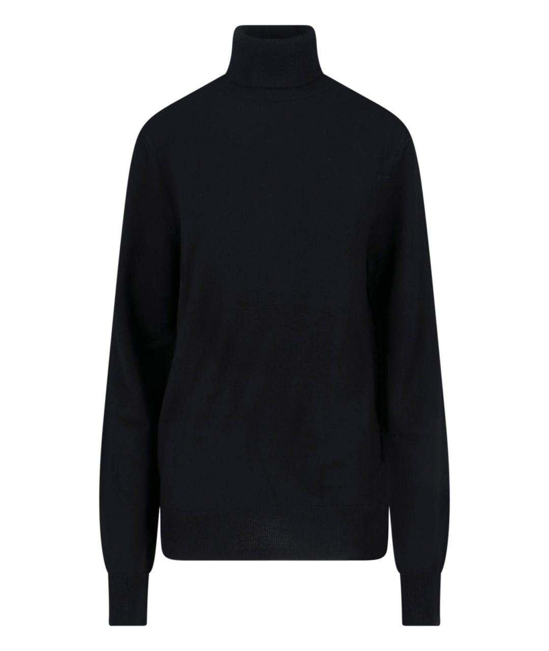 THE FRANKIE SHOP Черный шерстяной джемпер / свитер, фото 1