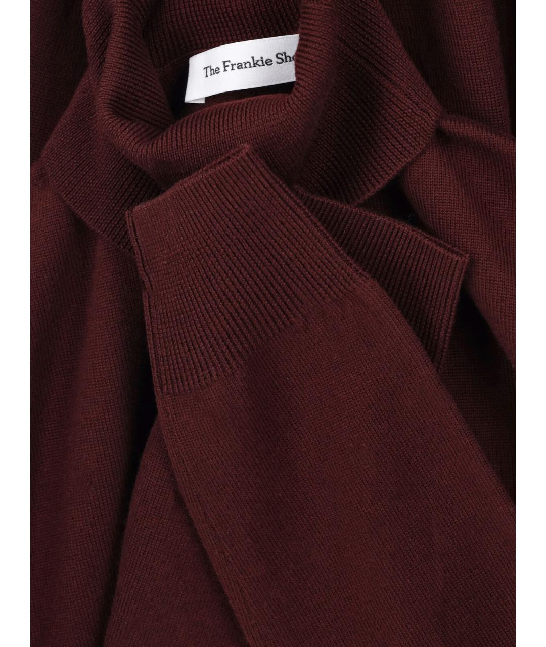 THE FRANKIE SHOP Красный шерстяной джемпер / свитер, фото 3