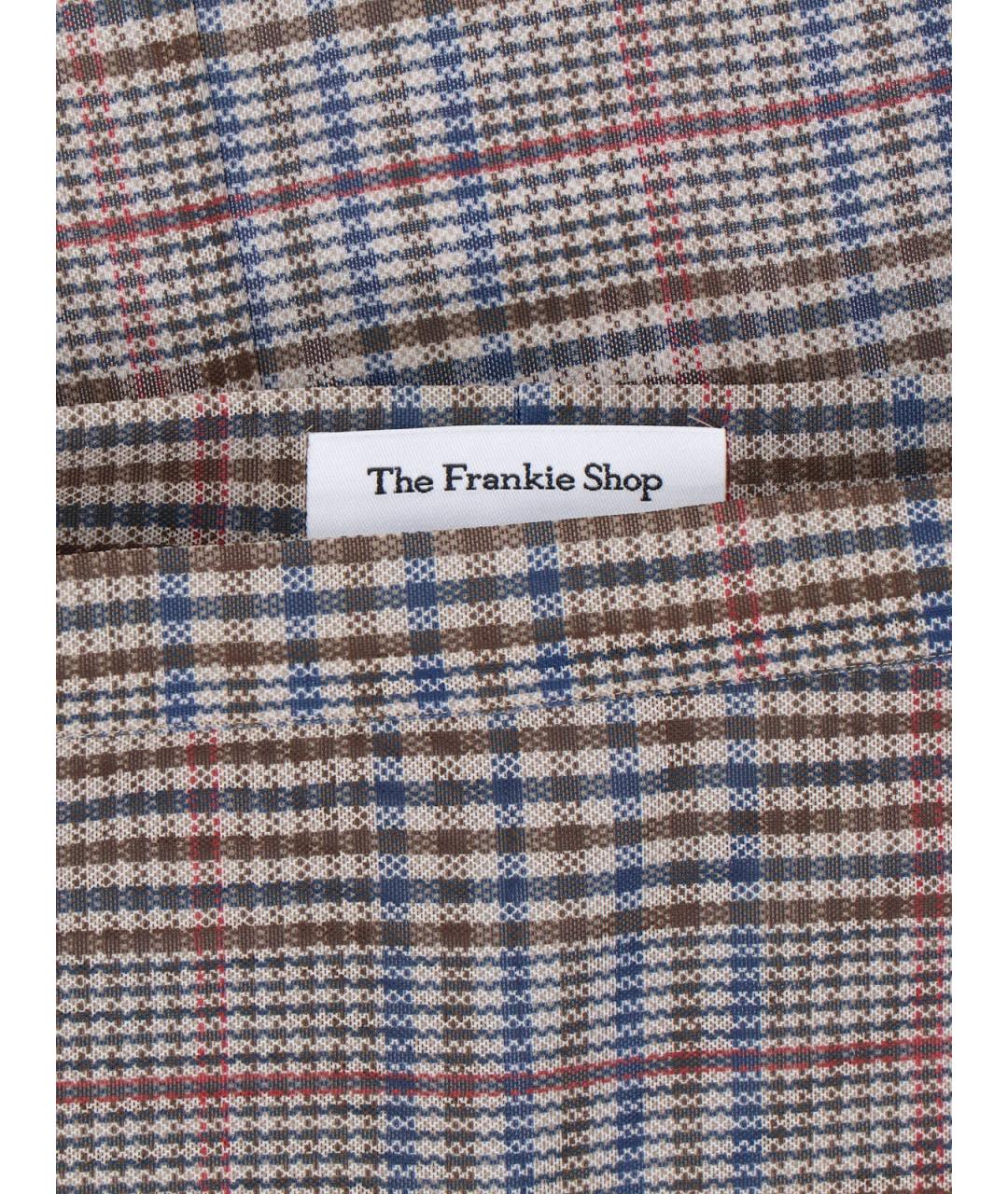 THE FRANKIE SHOP Мульти полиэстеровая юбка миди, фото 4