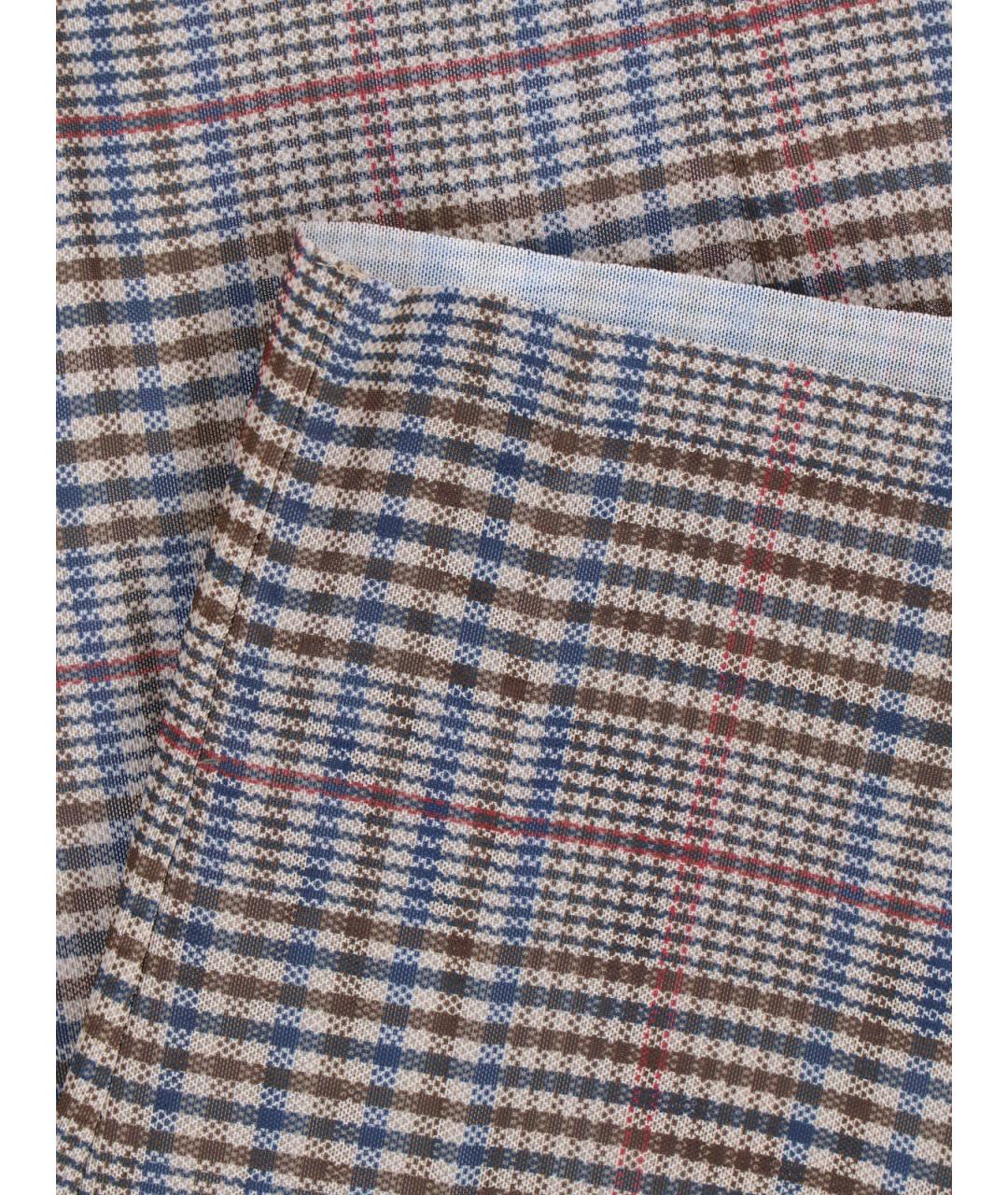 THE FRANKIE SHOP Мульти полиэстеровая юбка миди, фото 5