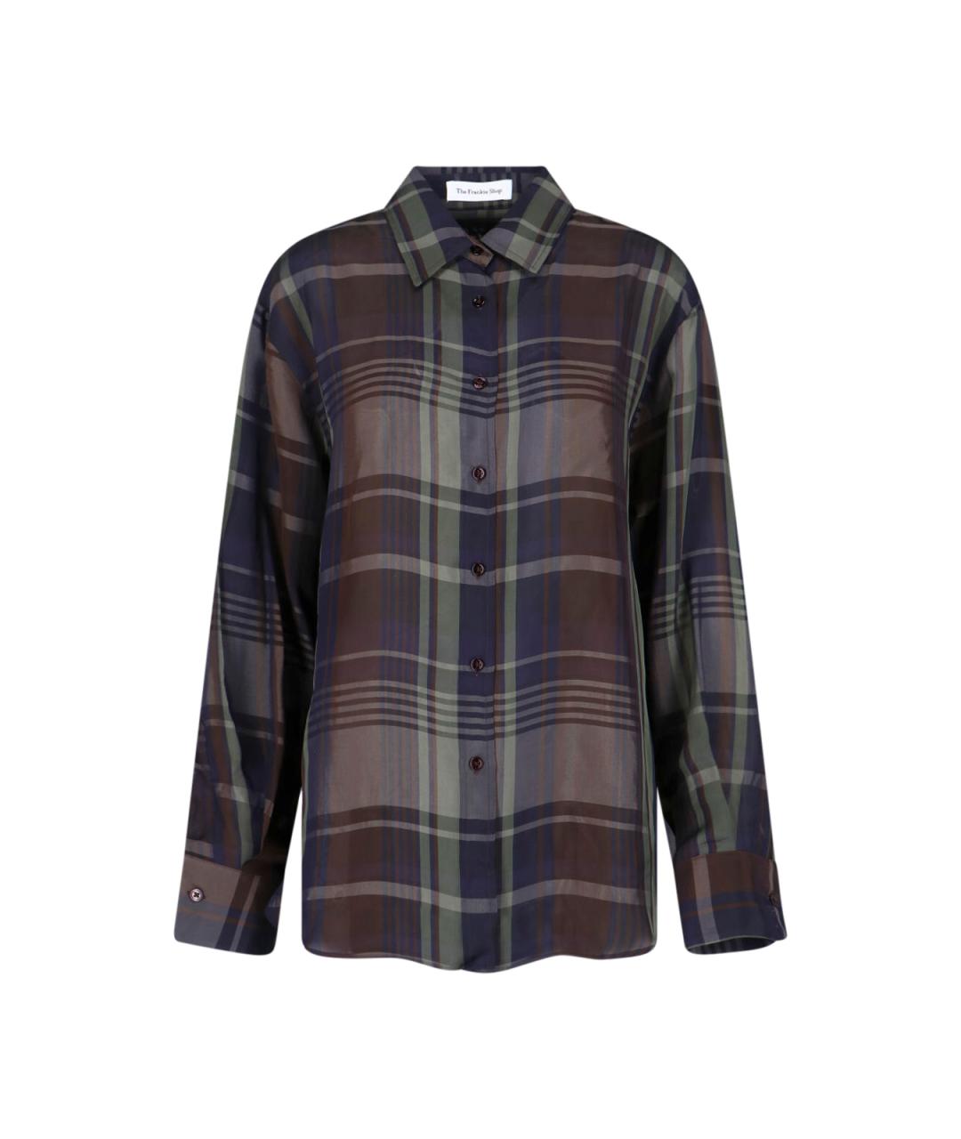 THE FRANKIE SHOP Мульти вискозная рубашка, фото 1