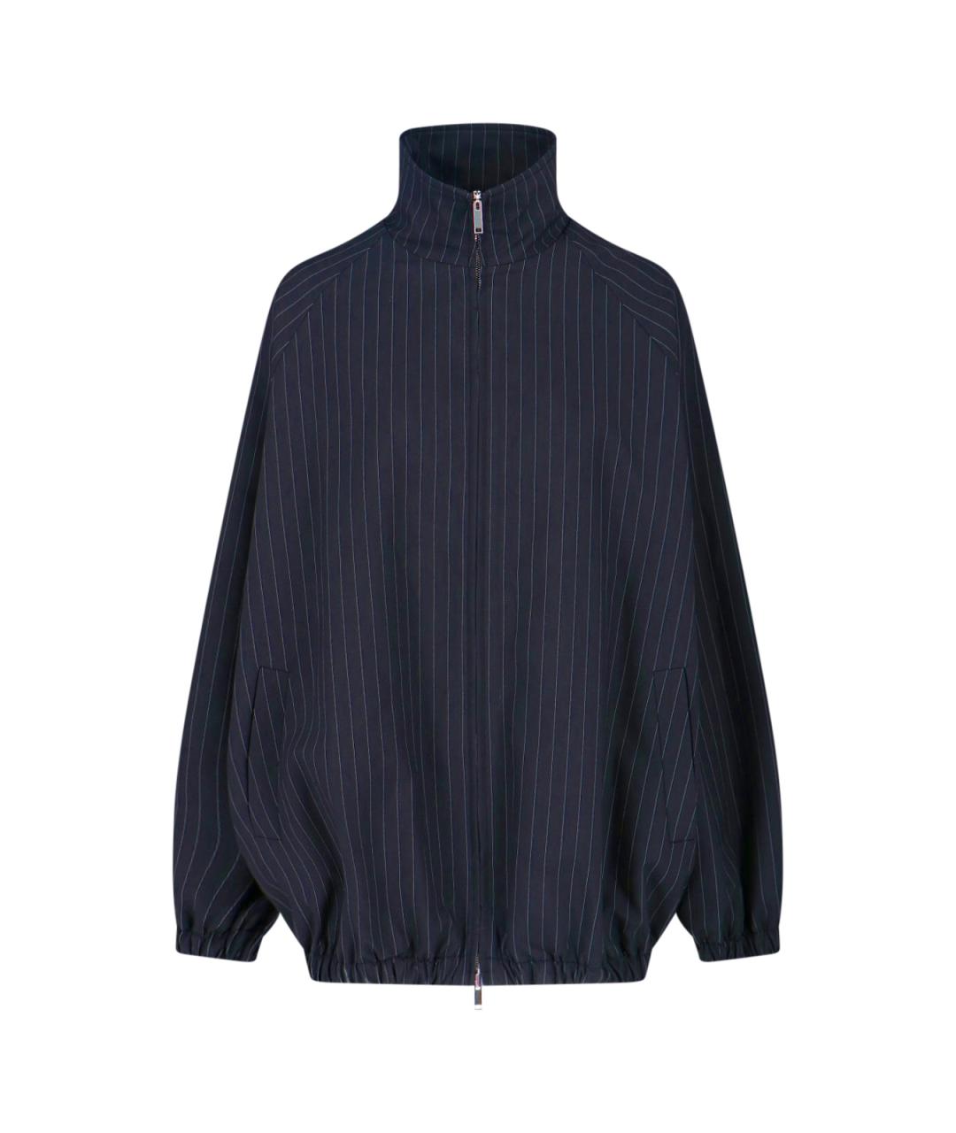 THE FRANKIE SHOP Синяя полиэстеровая куртка, фото 1