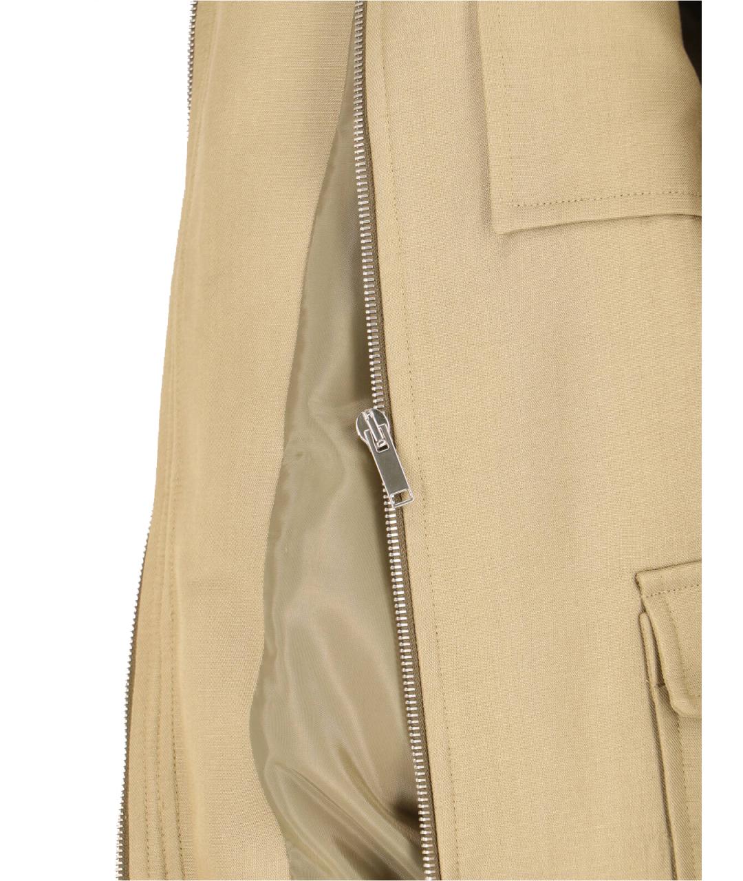 THE FRANKIE SHOP Зеленая хлопковая куртка, фото 5