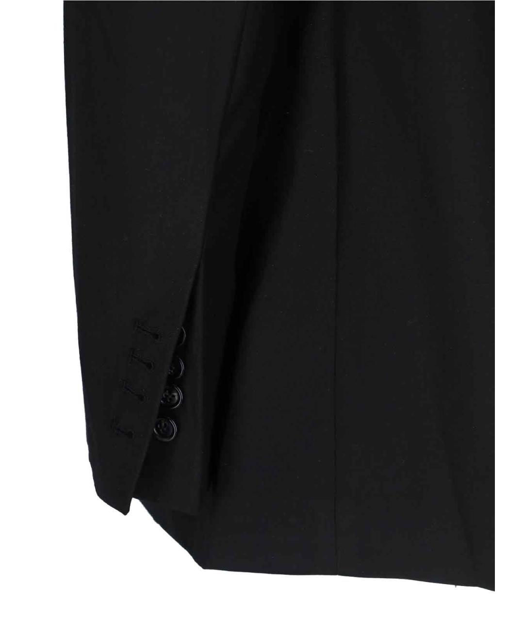 THE FRANKIE SHOP Черный шерстяной жакет/пиджак, фото 4