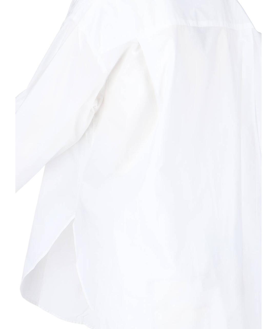 THE FRANKIE SHOP Белая хлопковая рубашка, фото 5