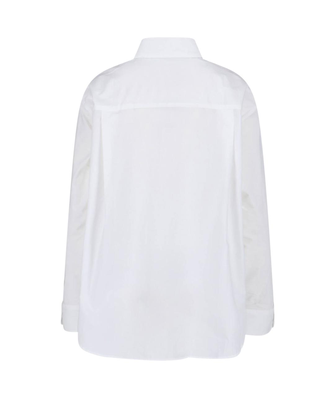 THE FRANKIE SHOP Белая хлопковая рубашка, фото 2