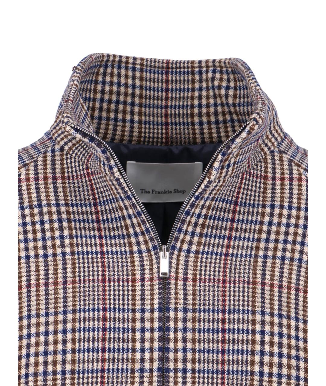 THE FRANKIE SHOP Мульти шерстяная куртка, фото 4