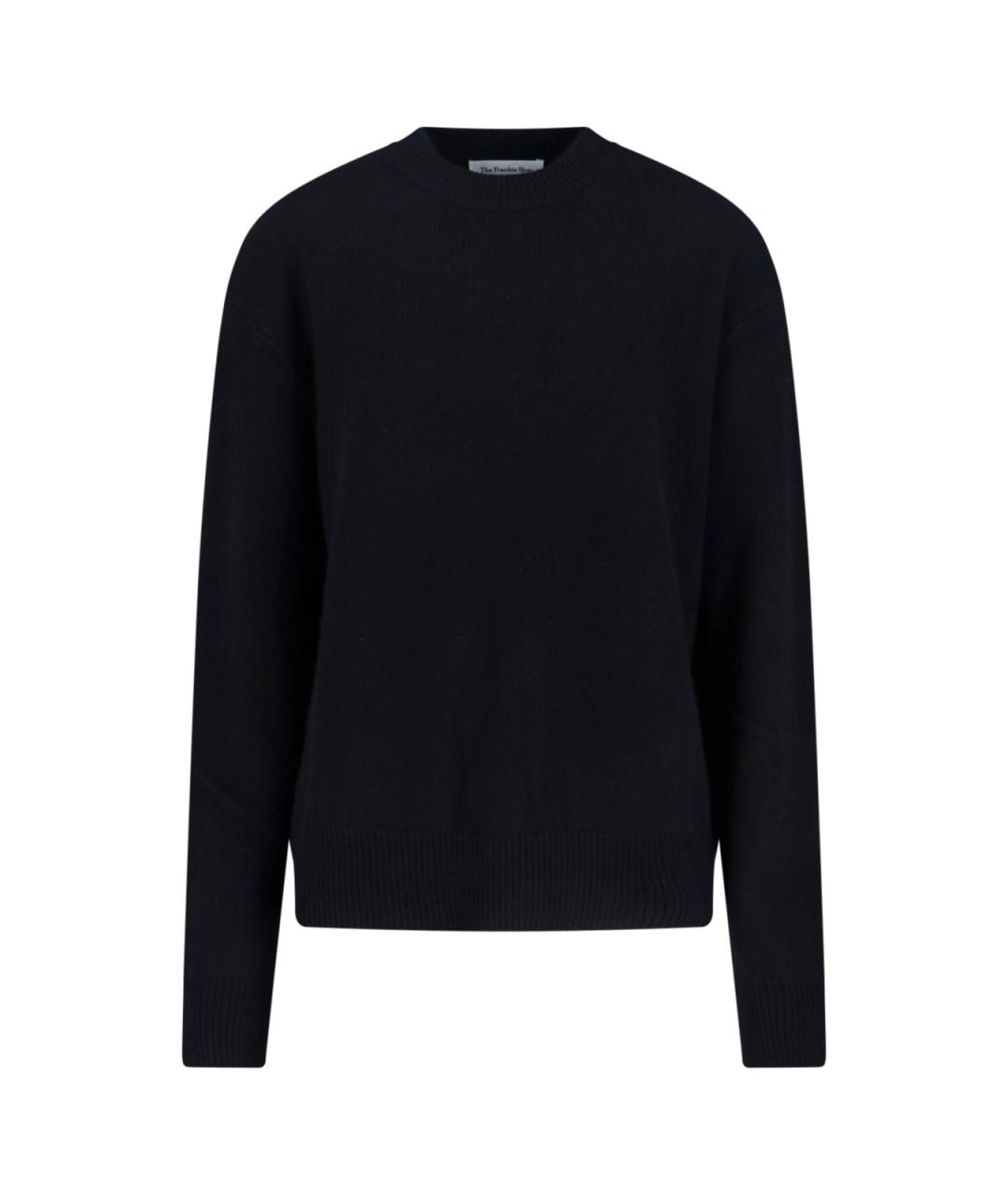 THE FRANKIE SHOP Черный шерстяной джемпер / свитер, фото 1