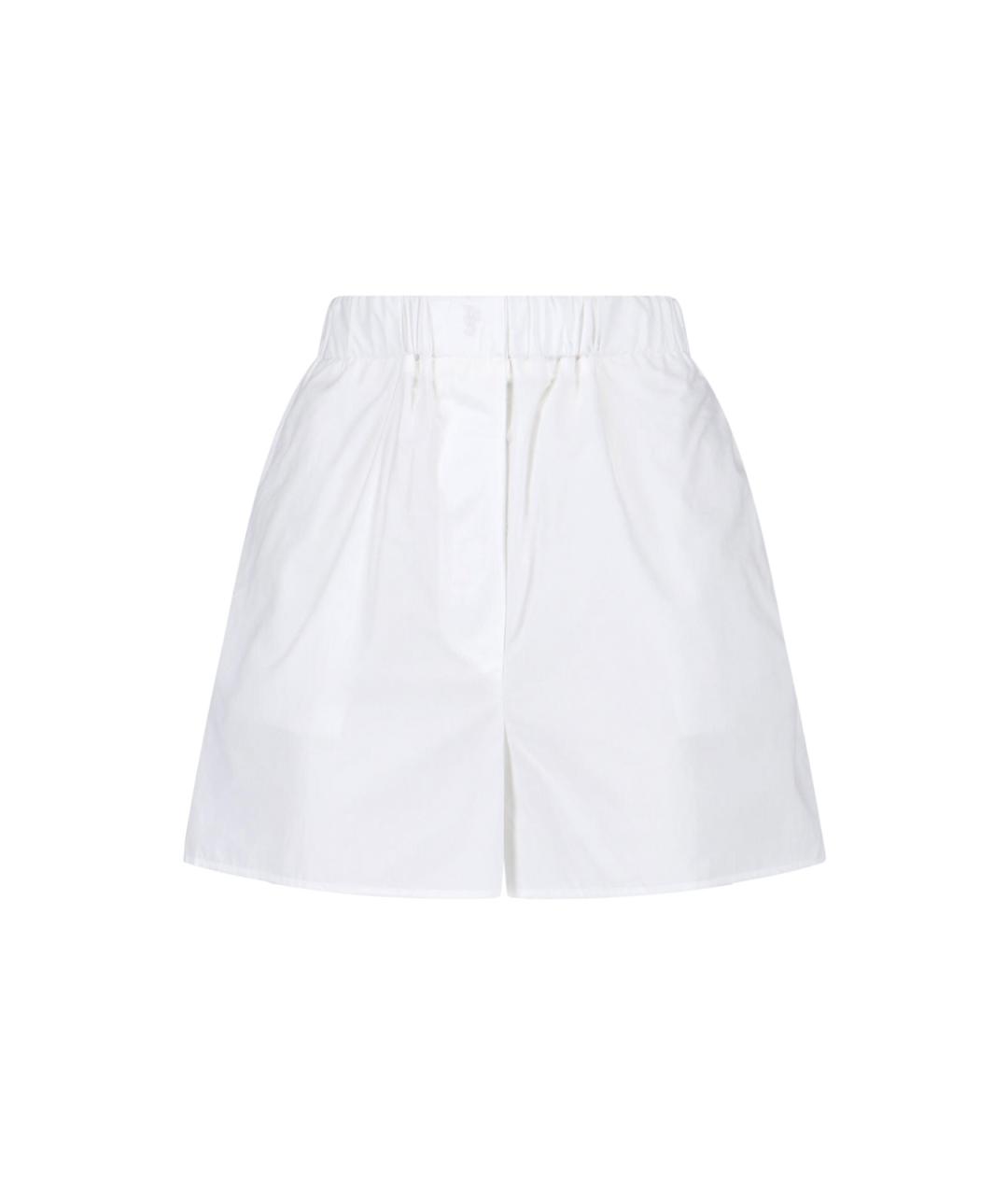 THE FRANKIE SHOP Белые хлопковые шорты, фото 1