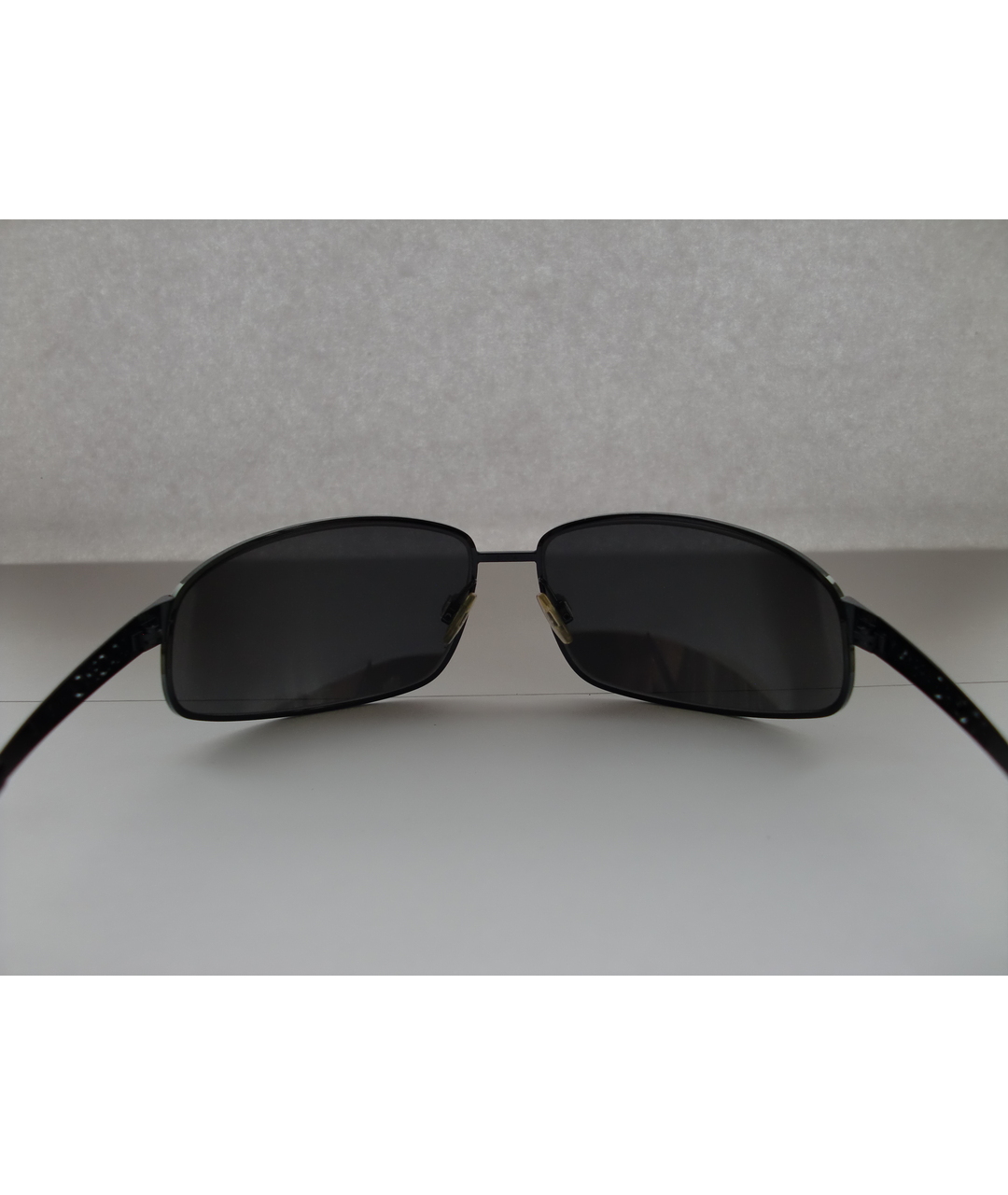 DOLCE&GABBANA Черные металлические солнцезащитные очки, фото 5