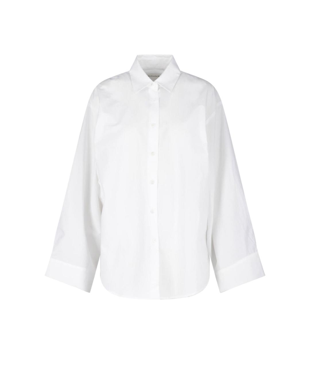 THE FRANKIE SHOP Белая хлопковая рубашка, фото 1