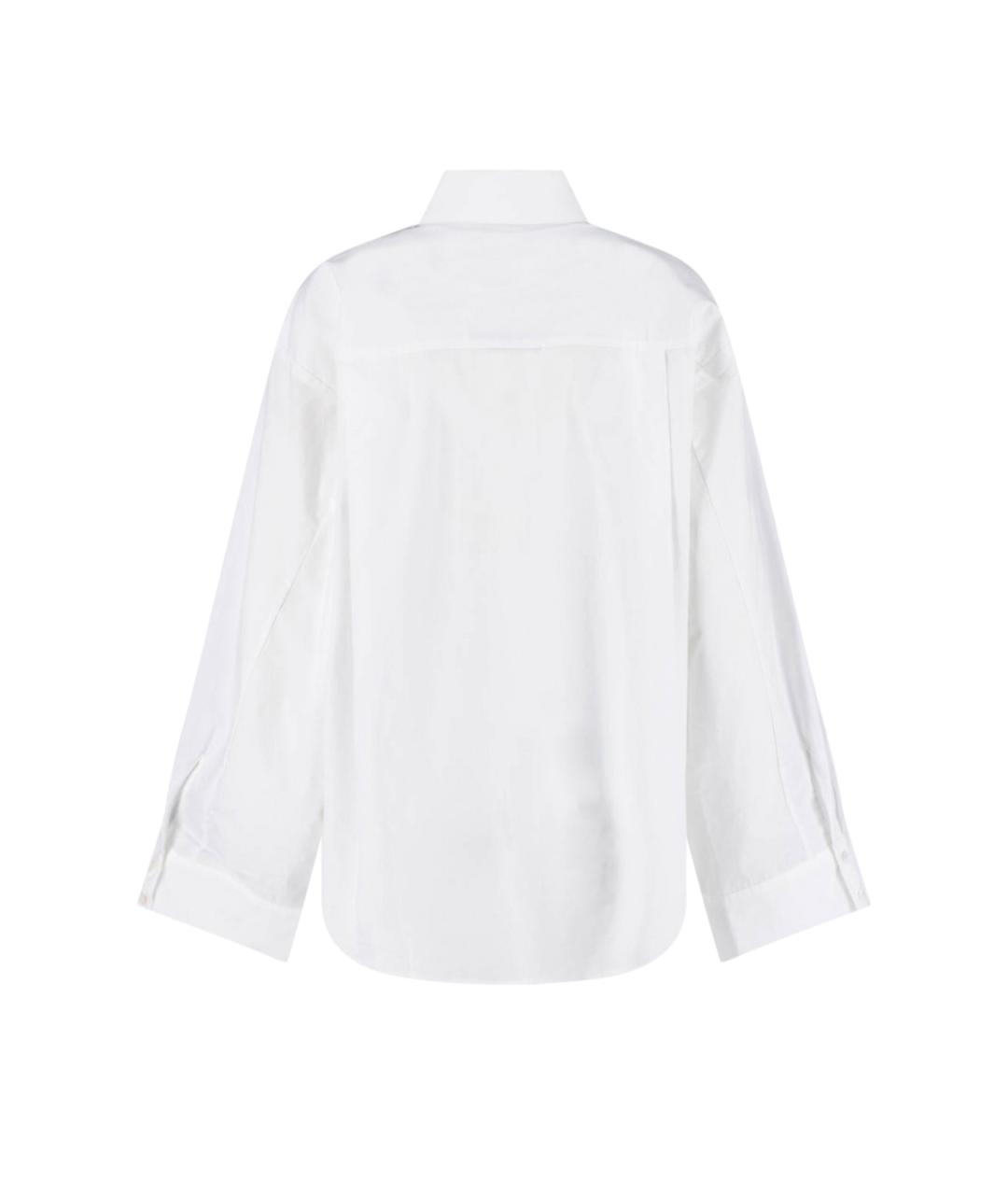 THE FRANKIE SHOP Белая хлопковая рубашка, фото 2