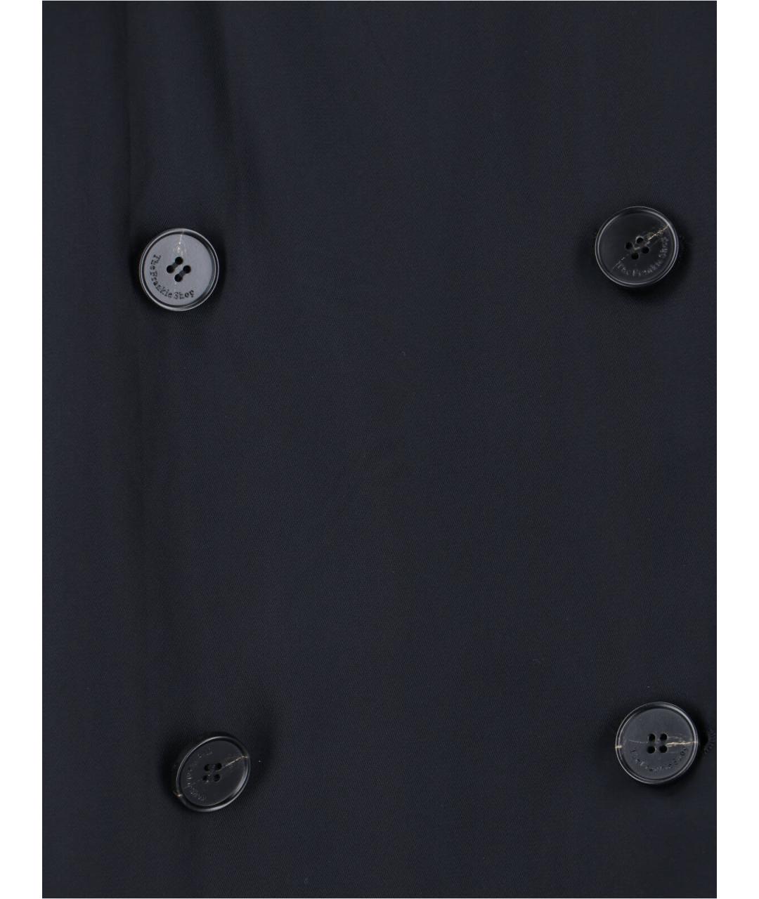 THE FRANKIE SHOP Черный тренч/плащ, фото 3