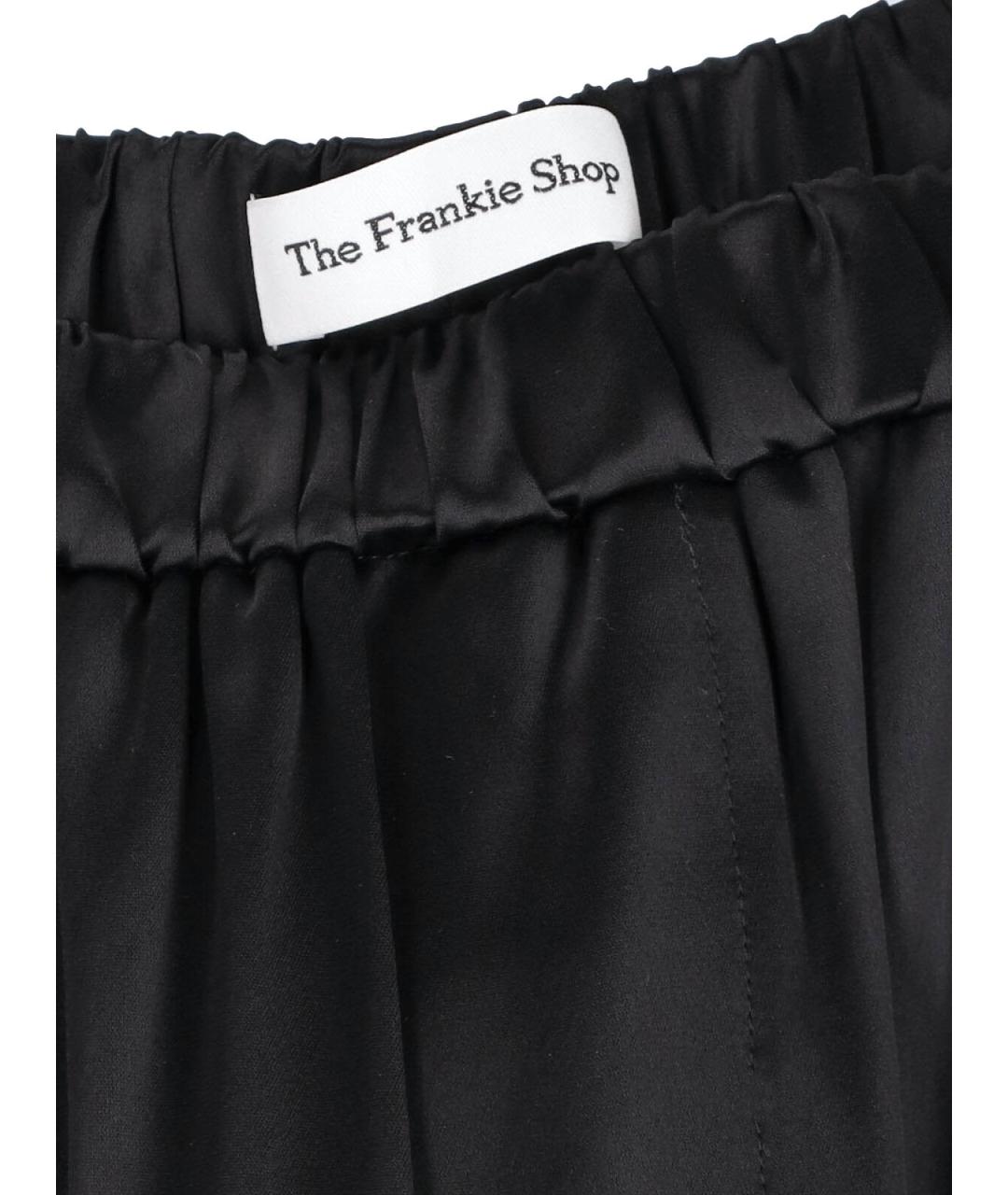 THE FRANKIE SHOP Черные прямые брюки, фото 4