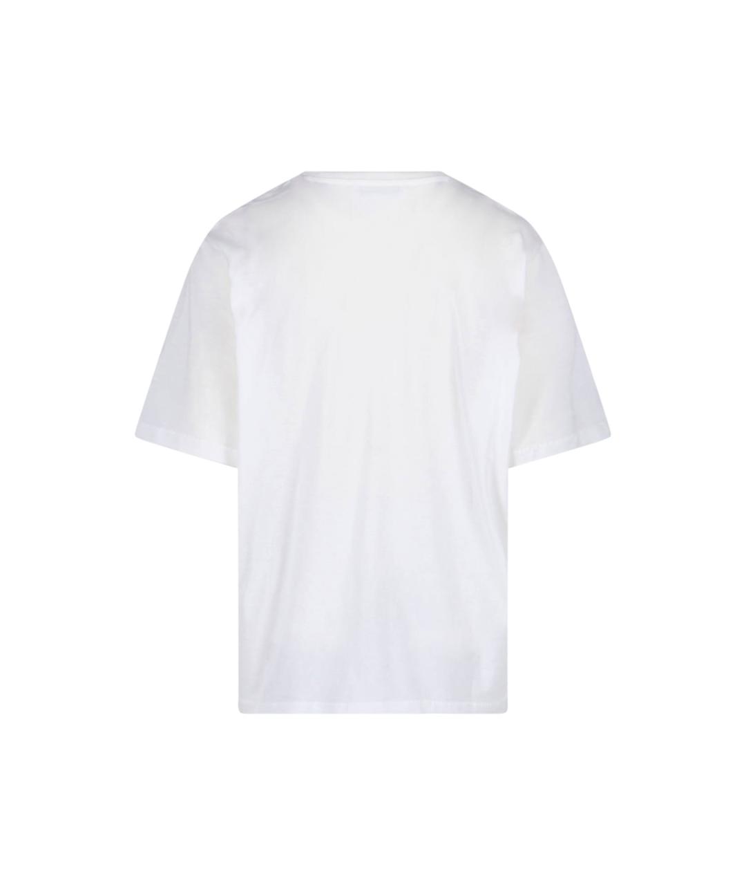 THE FRANKIE SHOP Белая хлопковая футболка, фото 2