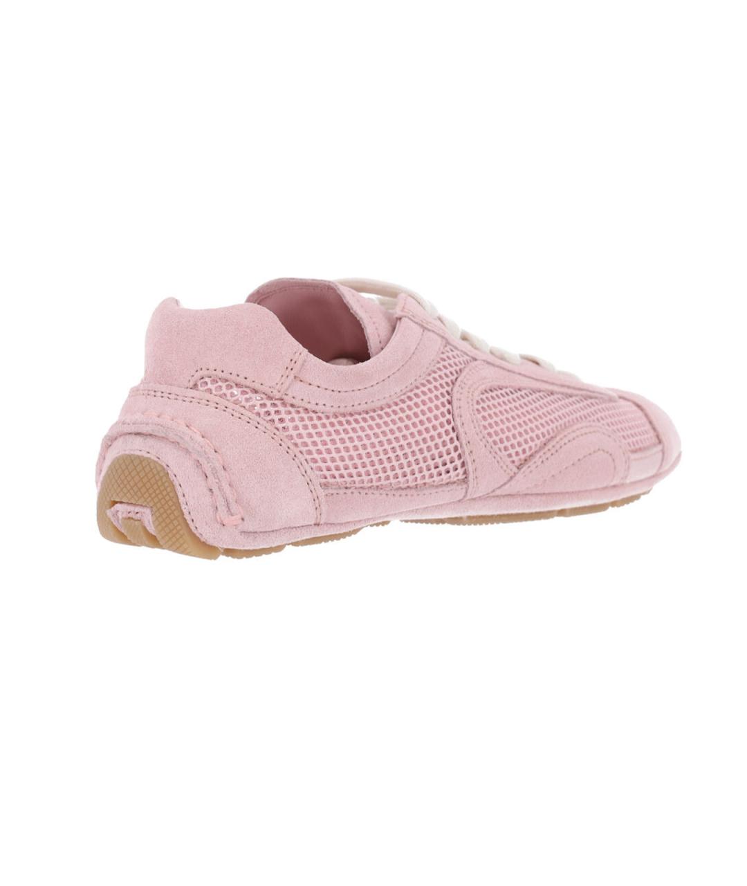PRADA Розовые кроссовки, фото 4