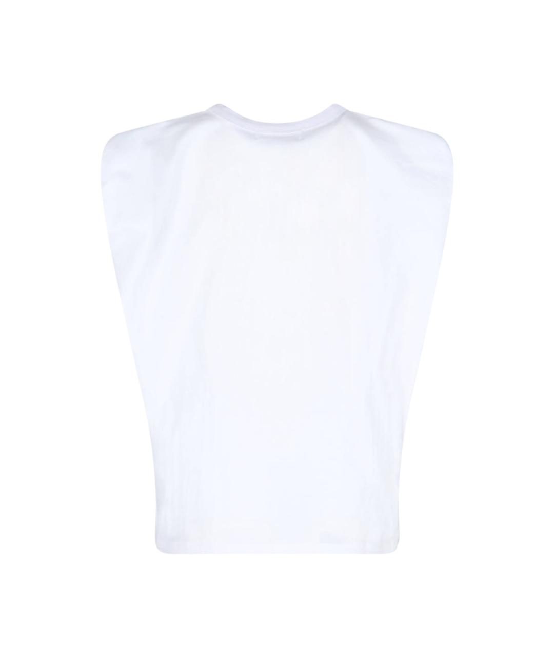 THE FRANKIE SHOP Белая хлопковая майка, фото 2