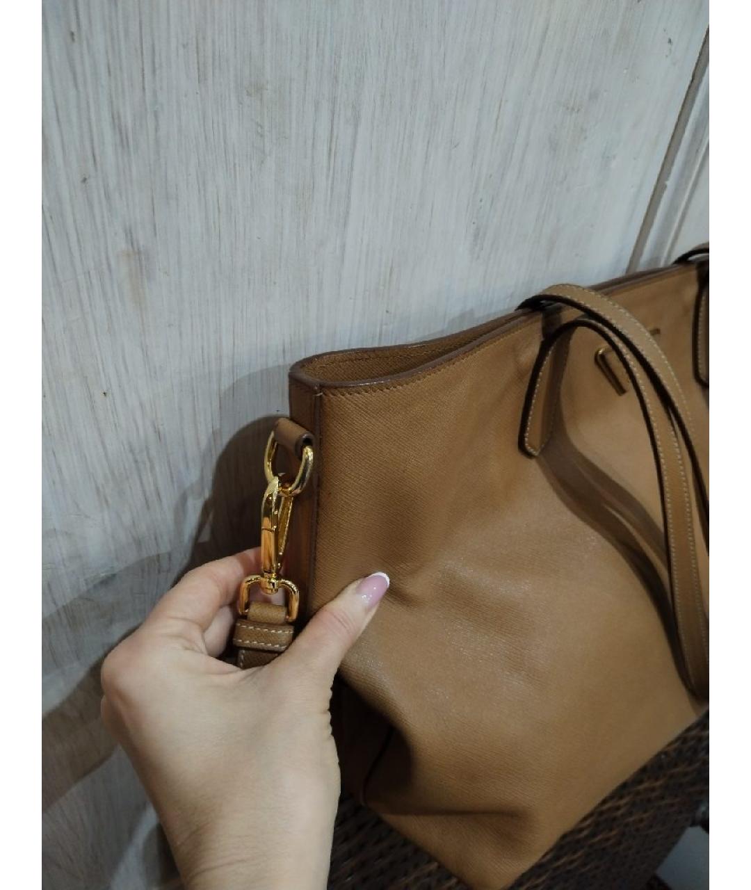 PRADA Кожаная сумка тоут, фото 5