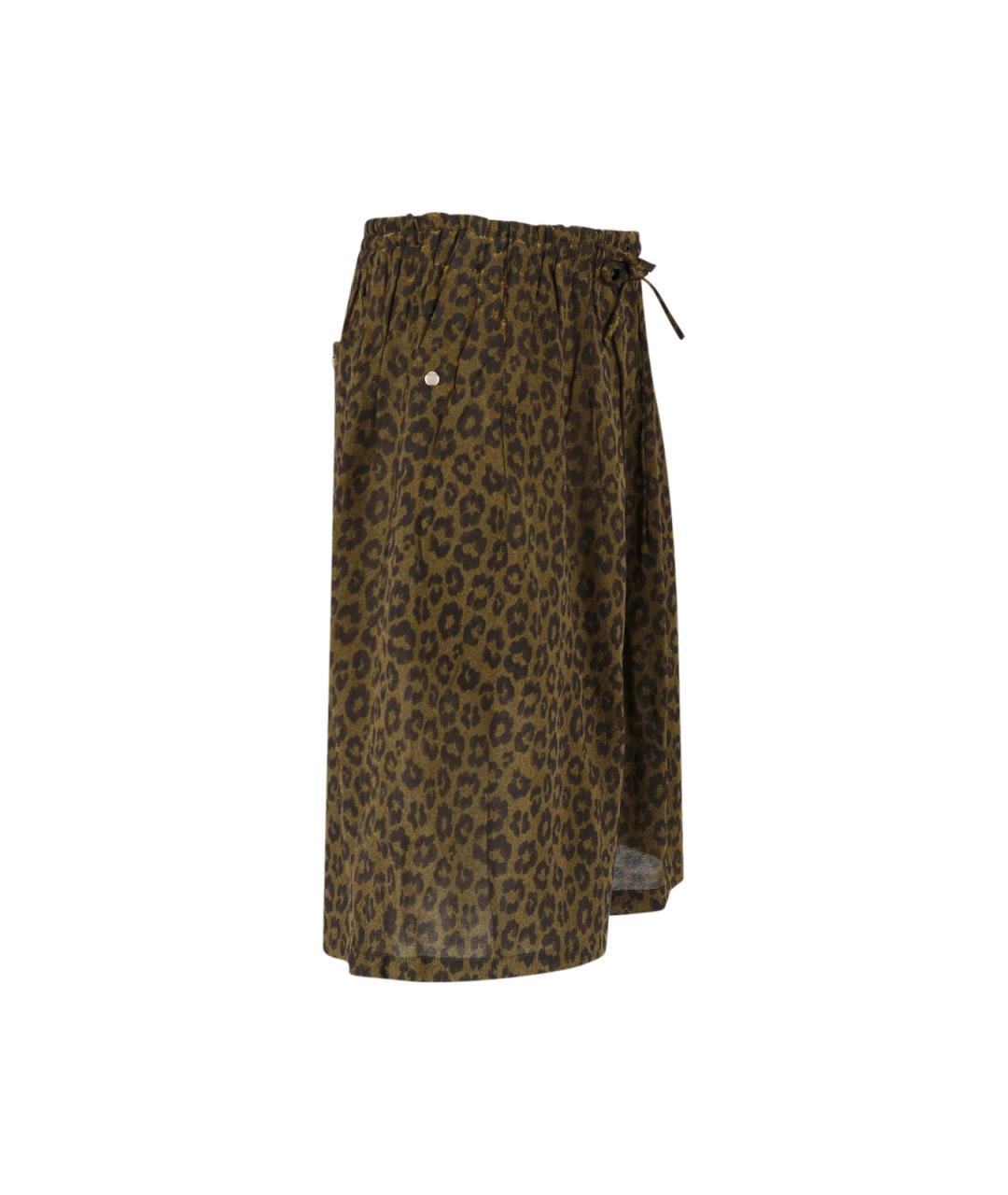 NEEDLES Коричневые полиамидовые шорты, фото 3