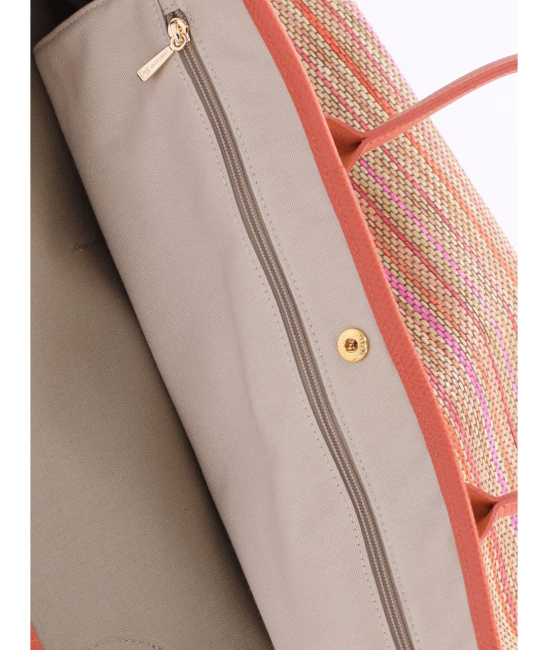 LONGCHAMP Мульти хлопковая сумка тоут, фото 4