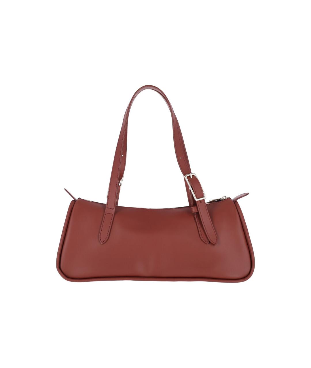 LONGCHAMP Красная кожаная сумка через плечо, фото 3