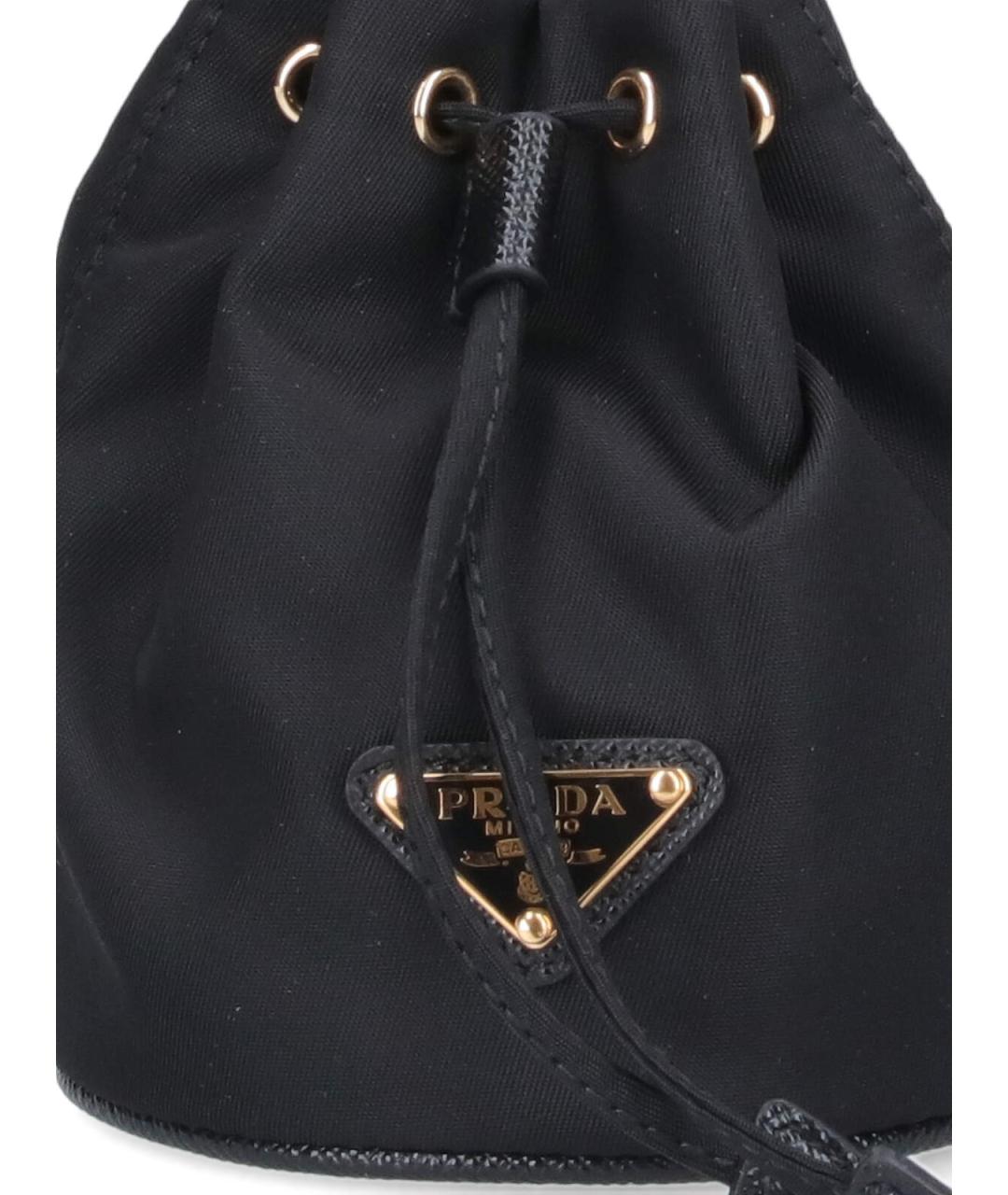 PRADA Черный брелок, фото 5