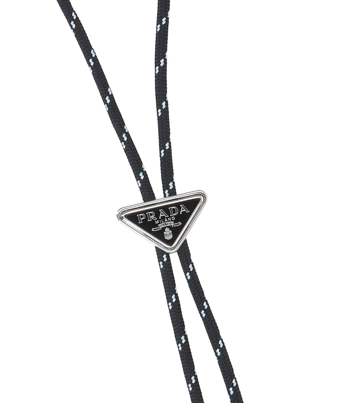 PRADA Черная цепочка/подвеска, фото 3