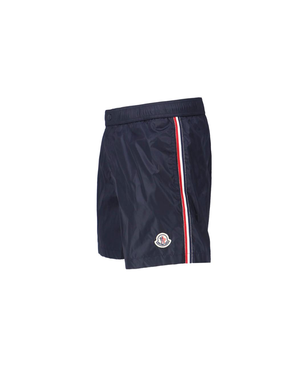 MONCLER Синие полиамидовые плавки, фото 3