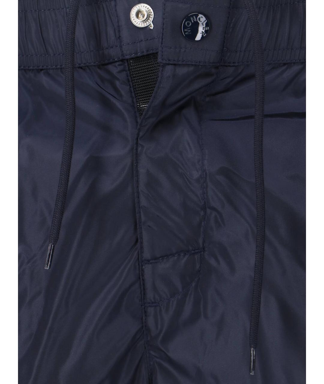 MONCLER Синие полиамидовые плавки, фото 4