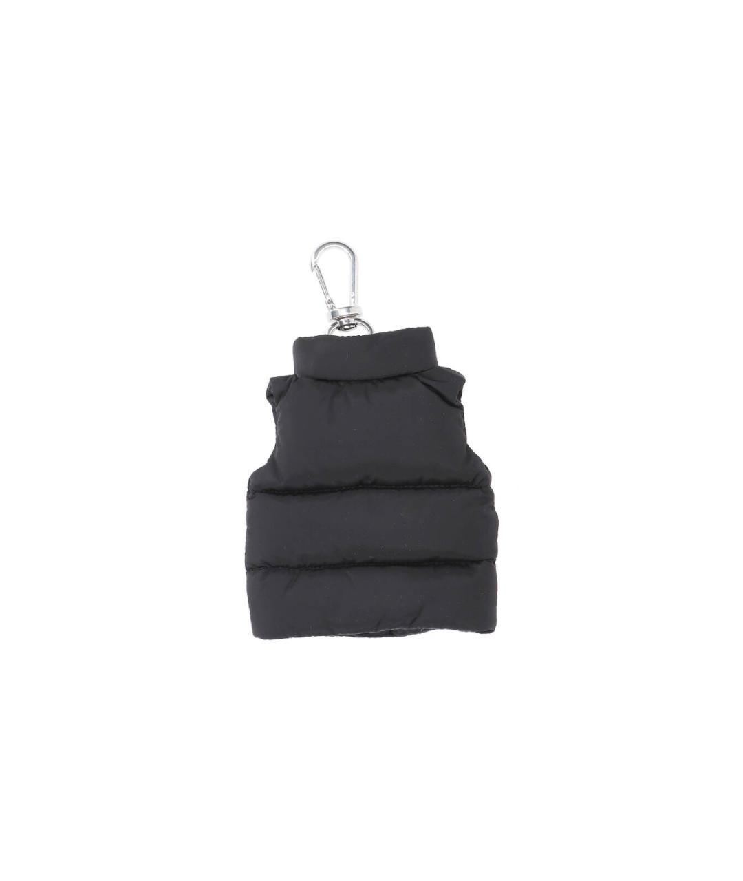 MONCLER Черный брелок, фото 2