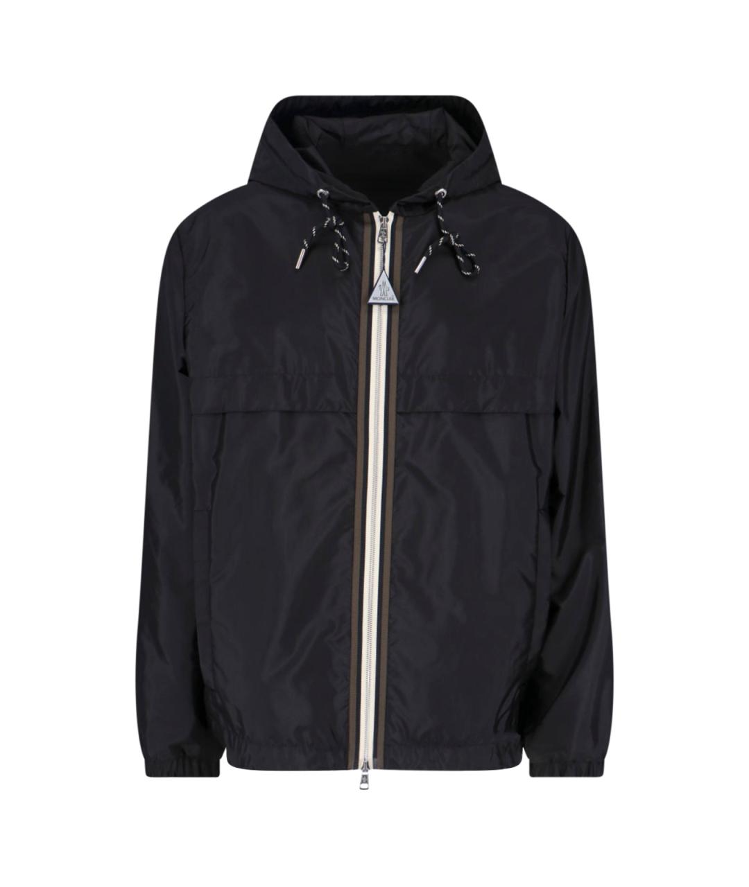 MONCLER Черная полиамидовая куртка, фото 1