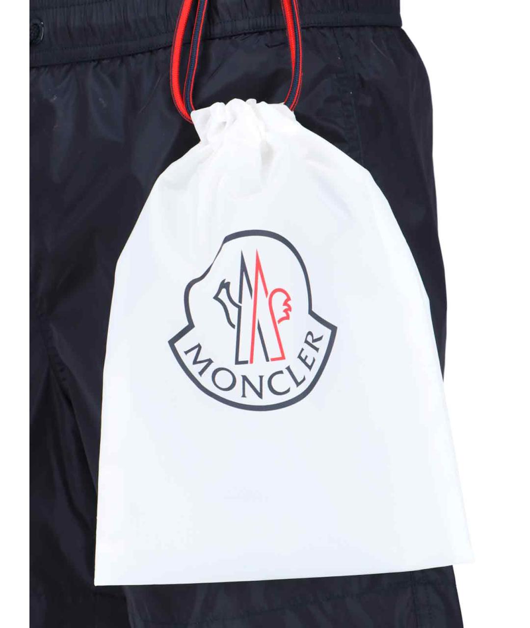 MONCLER Синие полиамидовые плавки, фото 3