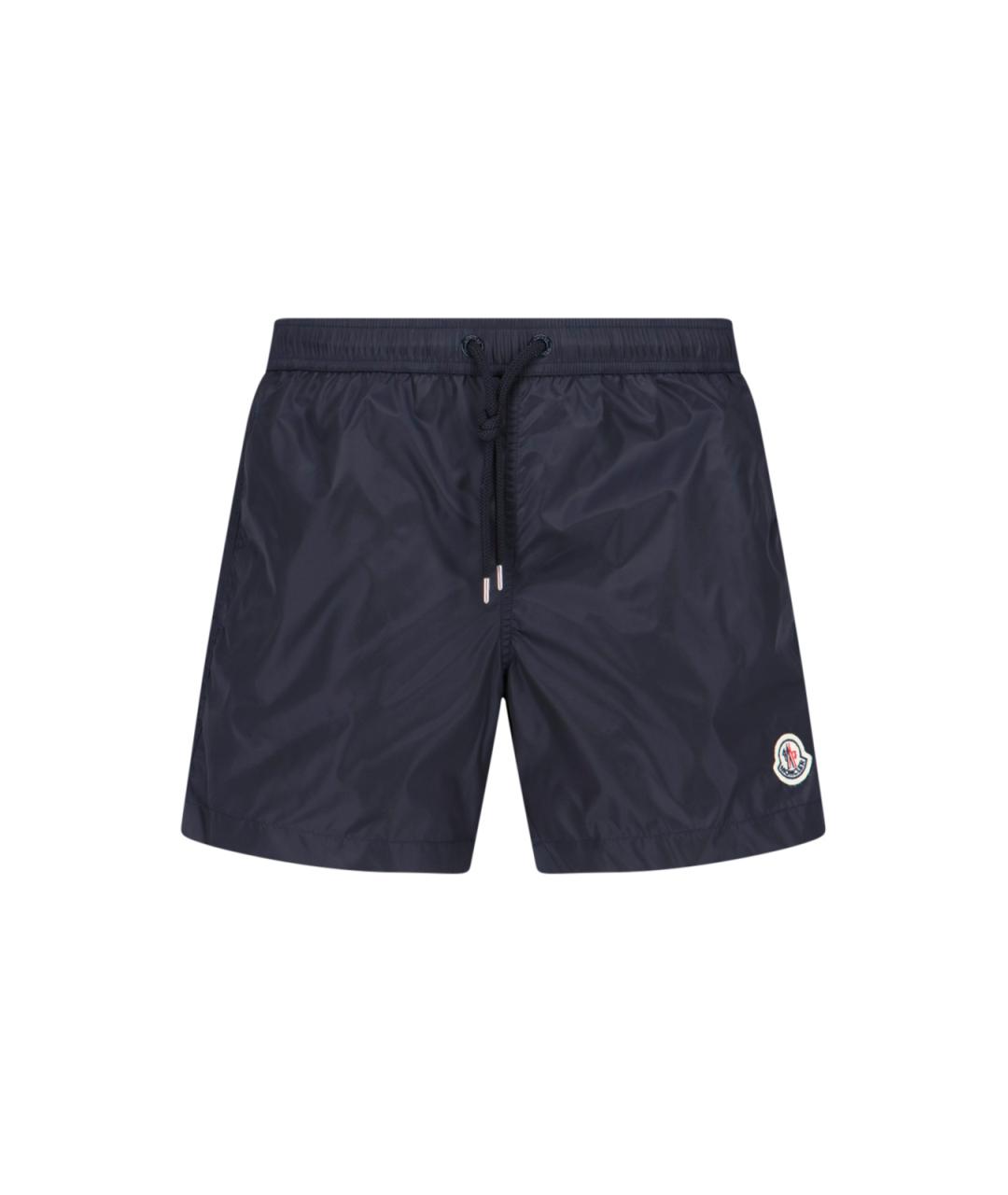 MONCLER Синие полиамидовые плавки, фото 1