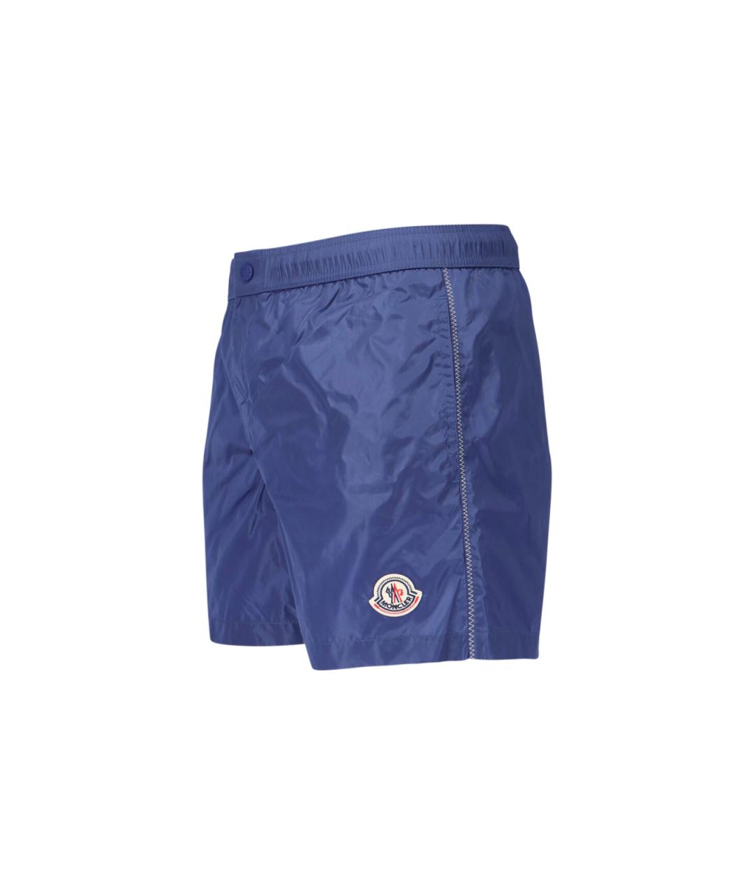 MONCLER Синие полиамидовые плавки, фото 3