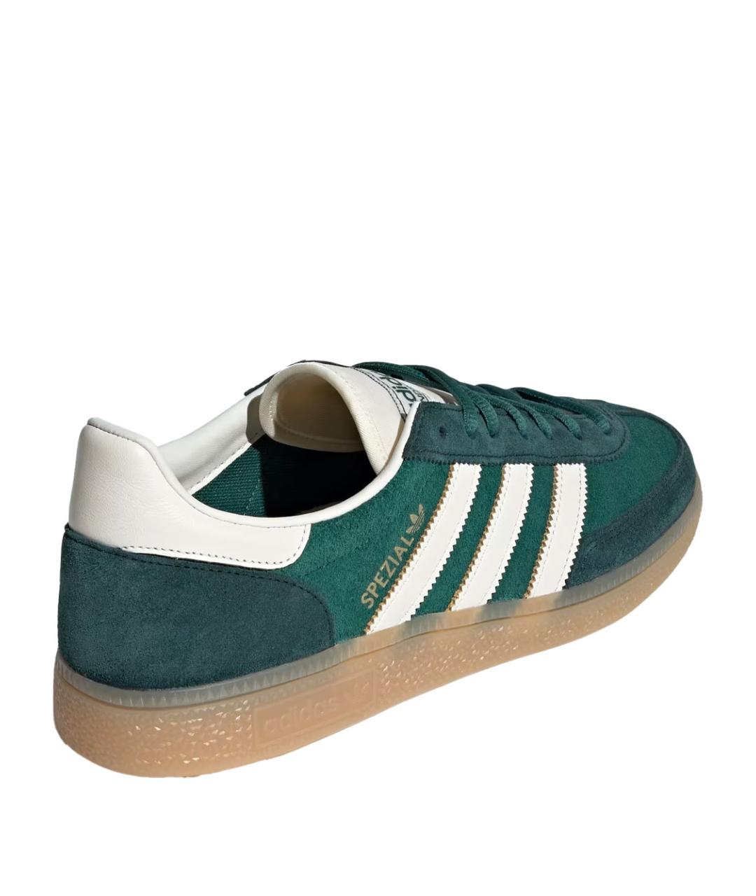 ADIDAS Зеленые замшевые низкие кроссовки / кеды, фото 3