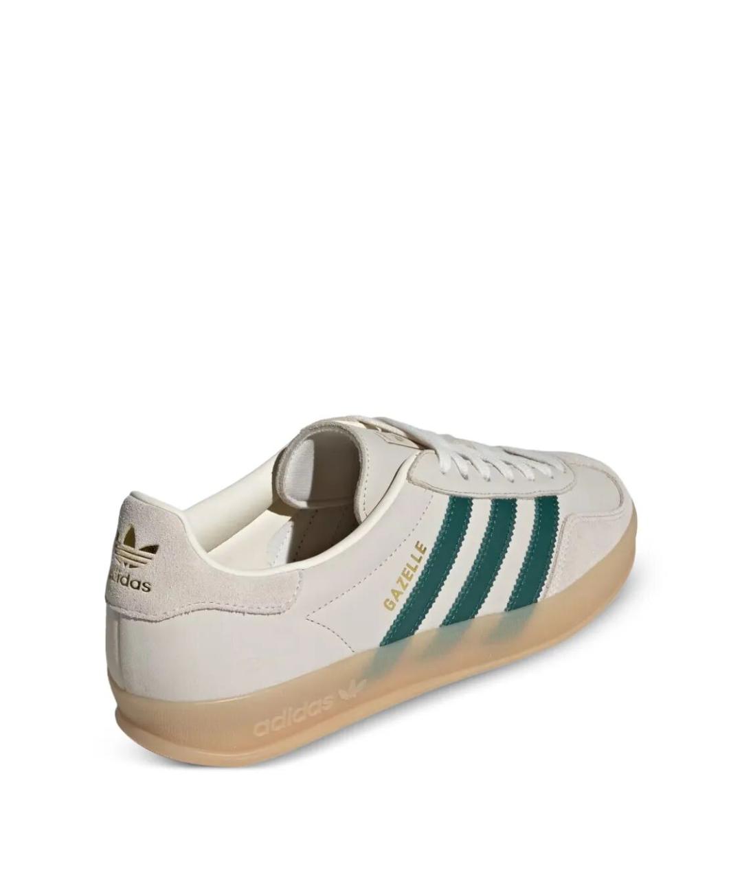 ADIDAS Бежевые кожаные низкие кроссовки / кеды, фото 3