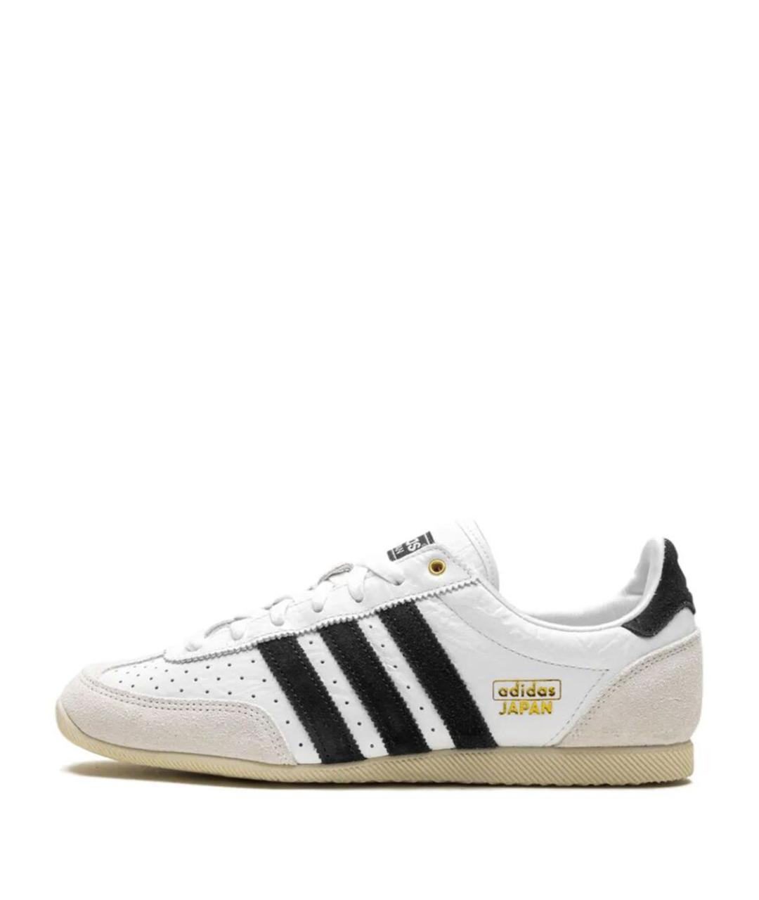 ADIDAS Белые кожаные кроссовки, фото 4