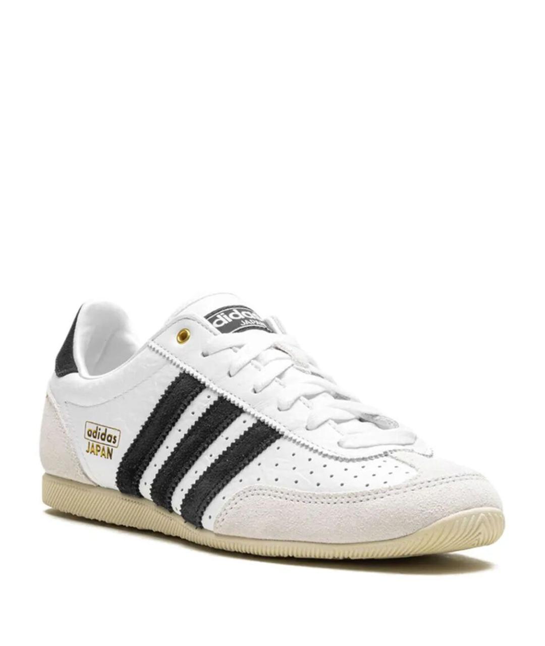 ADIDAS Белые кожаные кроссовки, фото 2