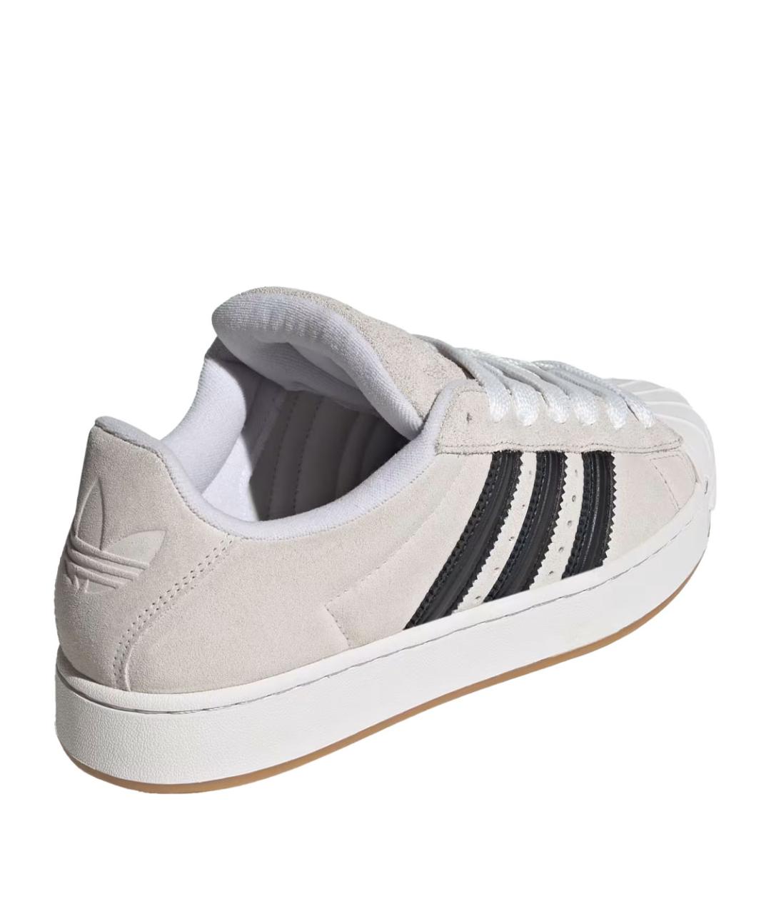 ADIDAS Белые замшевые кеды, фото 3