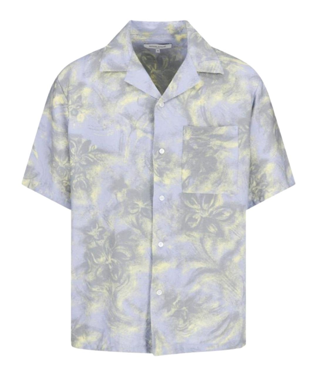MAISON KITSUNE Мульти хлопковая кэжуал рубашка, фото 1