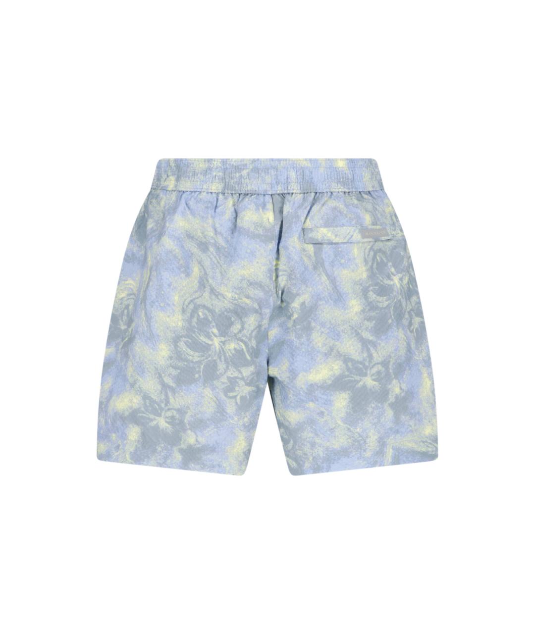 MAISON KITSUNE Мульти полиэстеровые шорты, фото 2