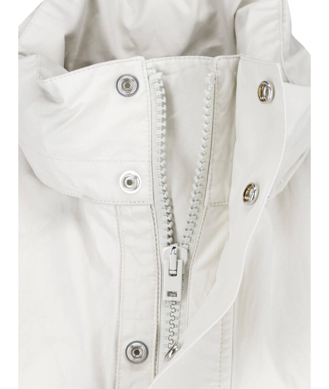 LEMAIRE Белая хлопковая парка, фото 4