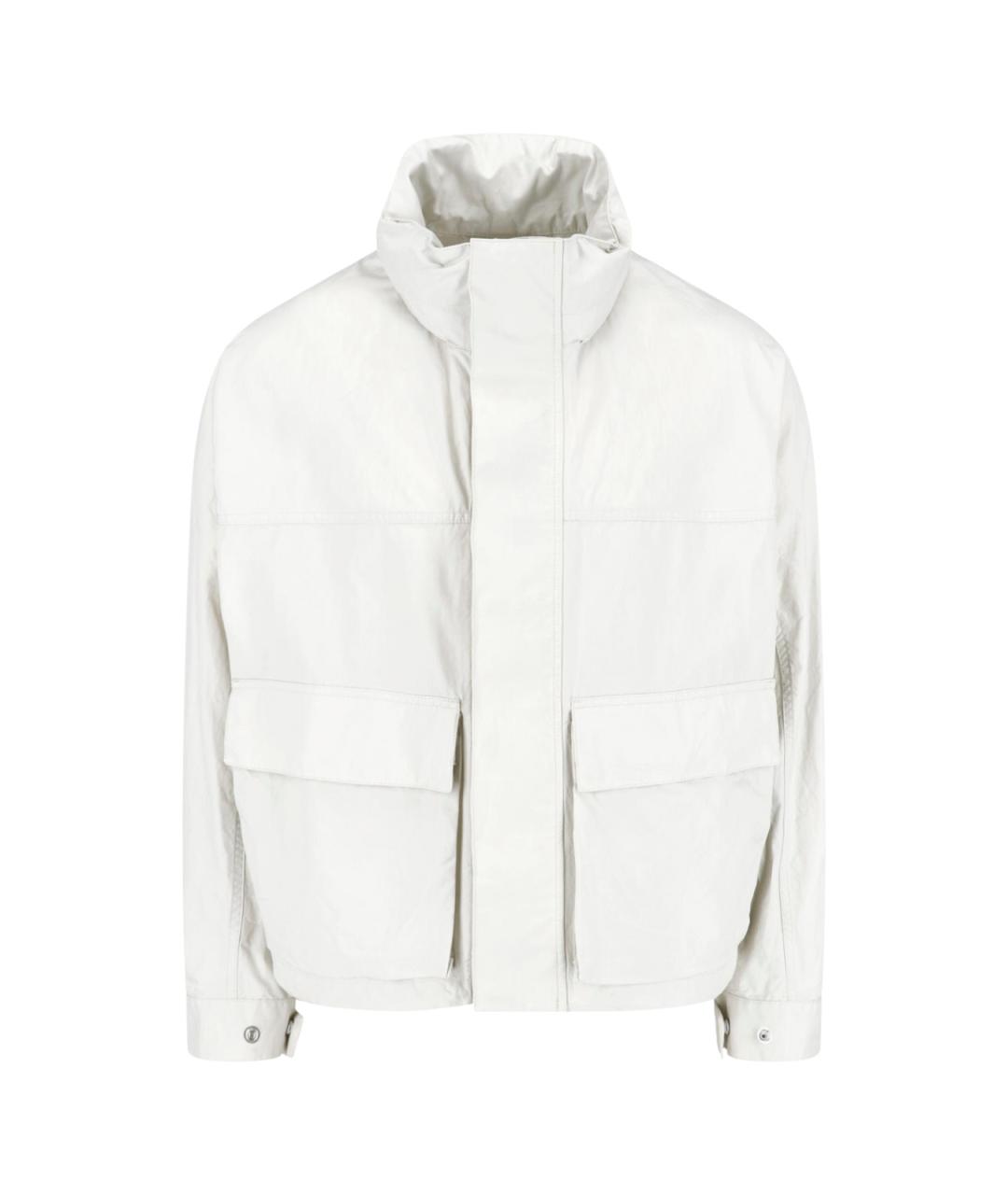 LEMAIRE Белая хлопковая парка, фото 1