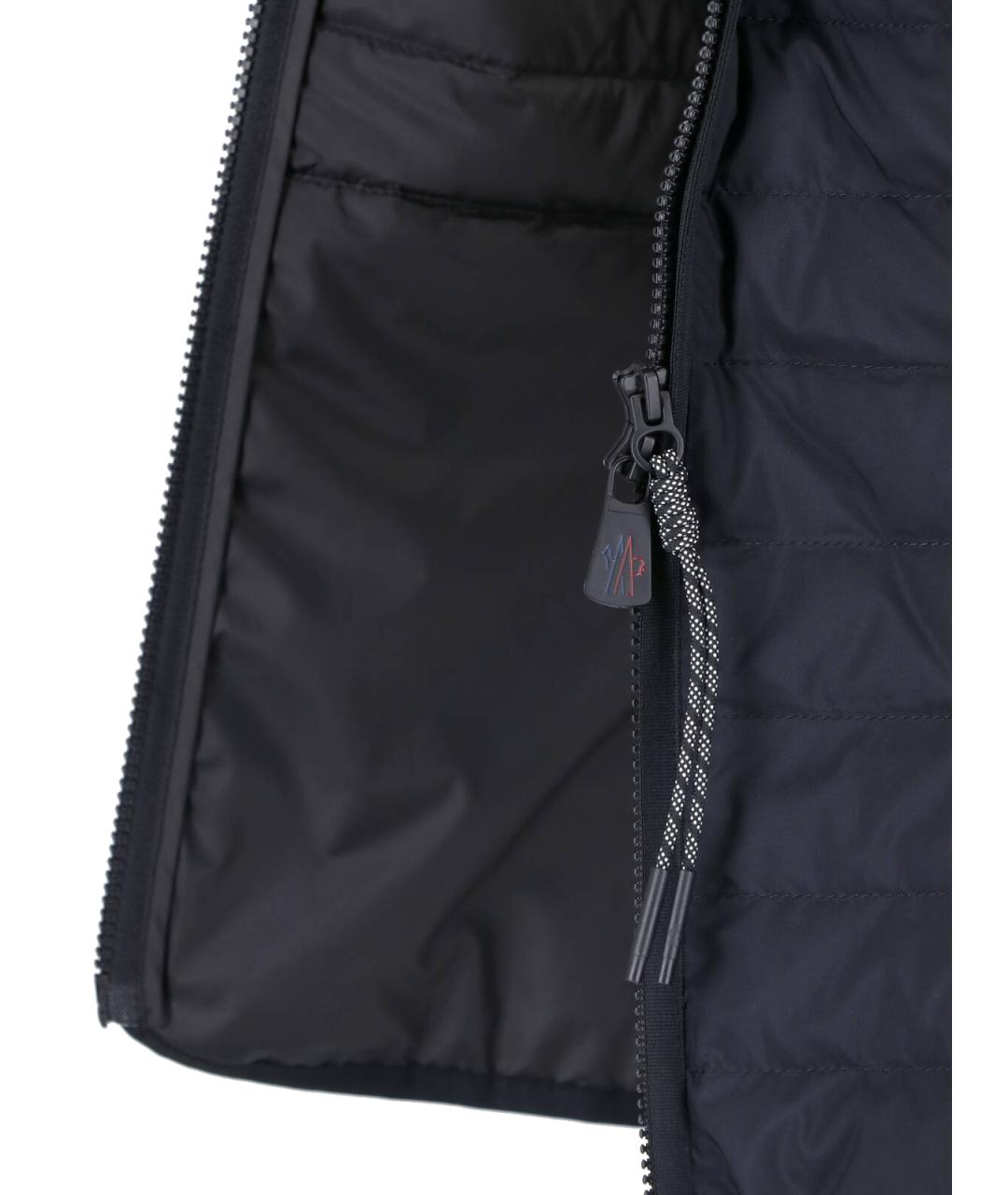 MONCLER GRENOBLE Черный полиамидовый кардиган, фото 5