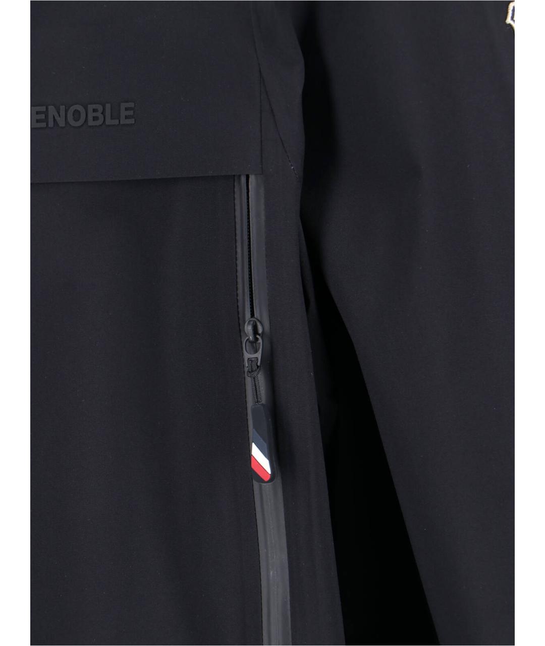 MONCLER GRENOBLE Черная полиамидовая куртка, фото 4