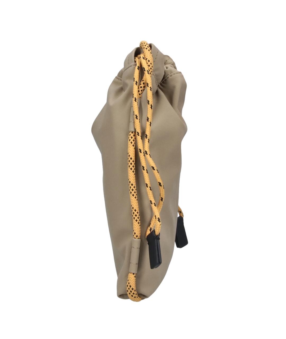 MONCLER GRENOBLE Бежевая сумка с короткими ручками, фото 5