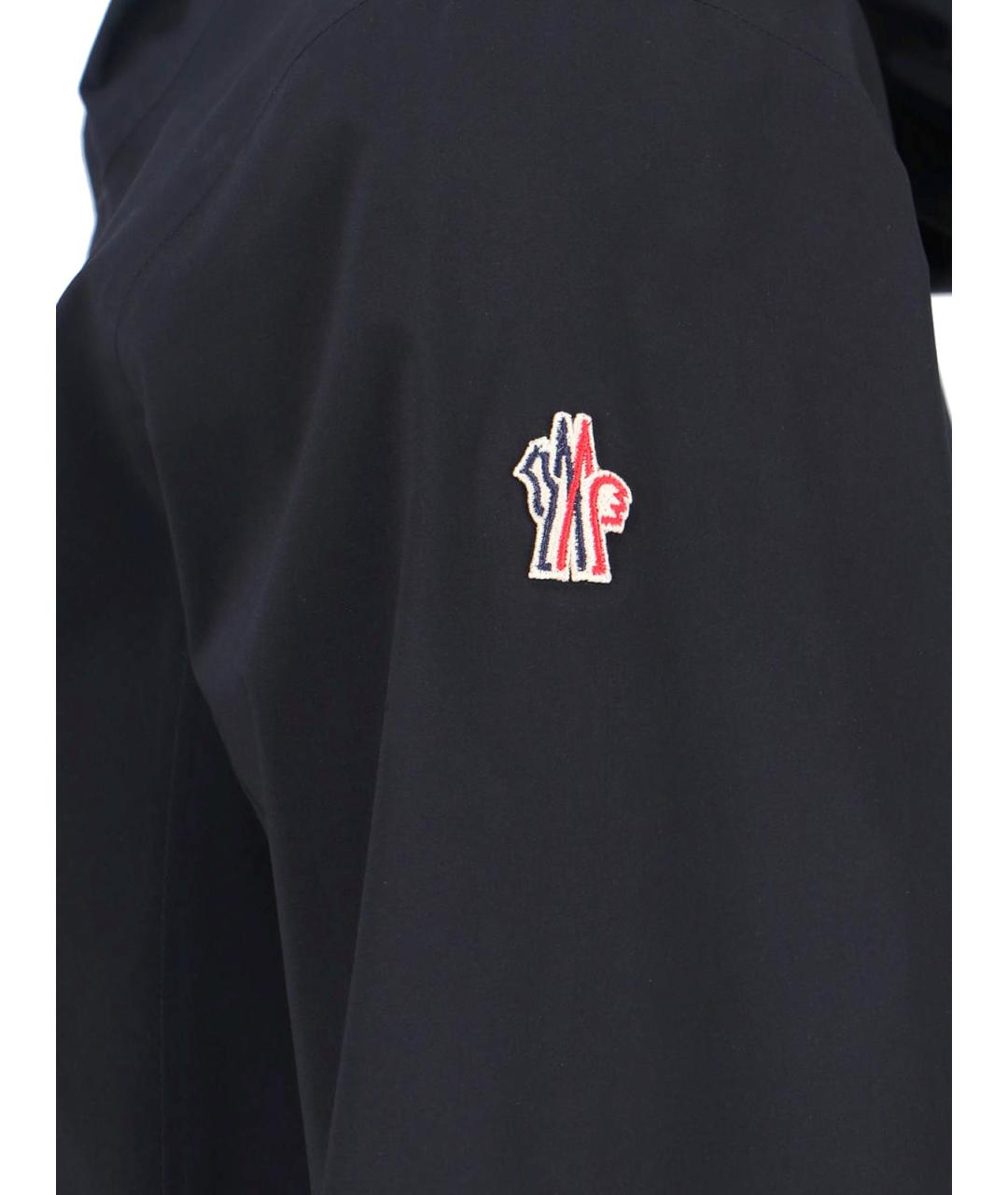 MONCLER GRENOBLE Черная полиамидовая куртка, фото 3