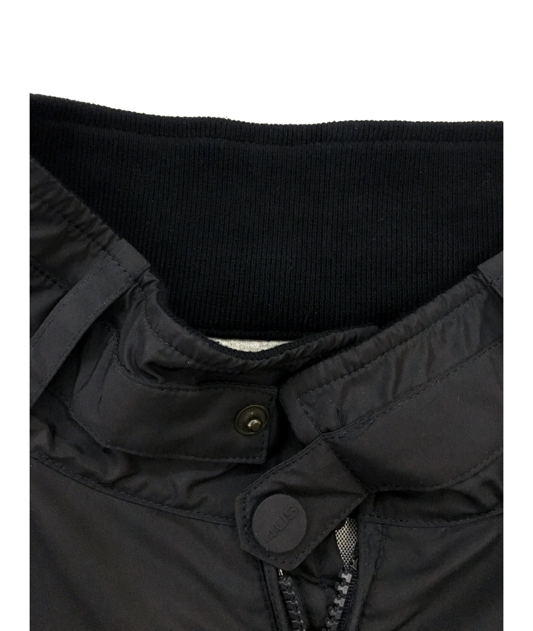 CESARE PACIOTTI Черная полиамидовая куртка, фото 4