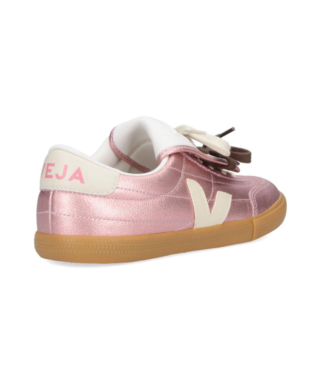 VEJA Розовые низкие кроссовки / кеды, фото 4