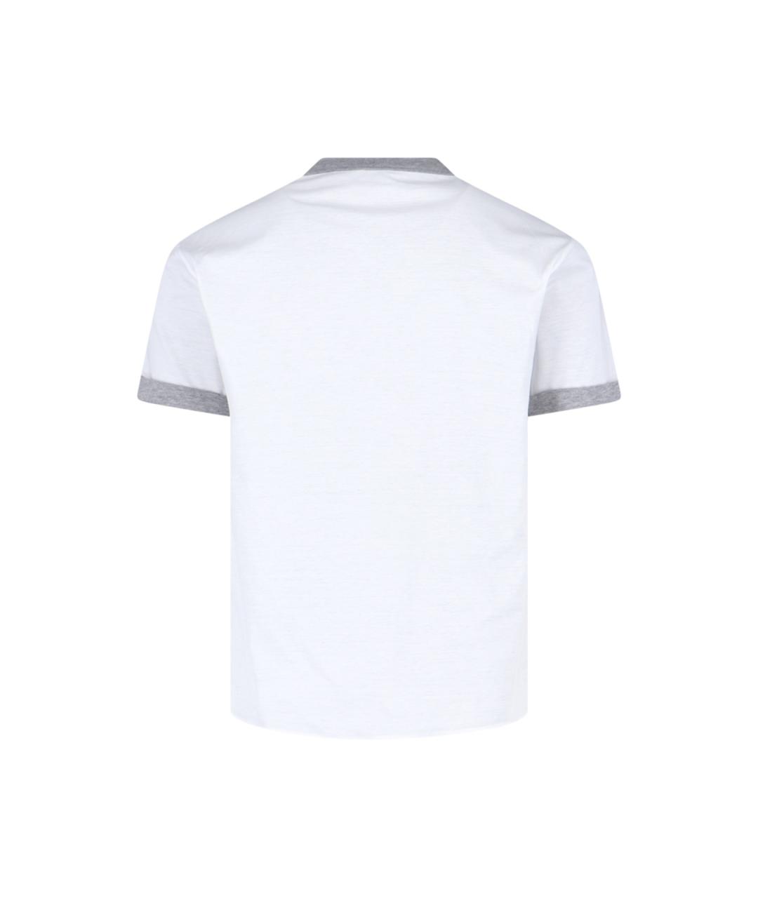 PRADA Мульти хлопковая футболка, фото 2